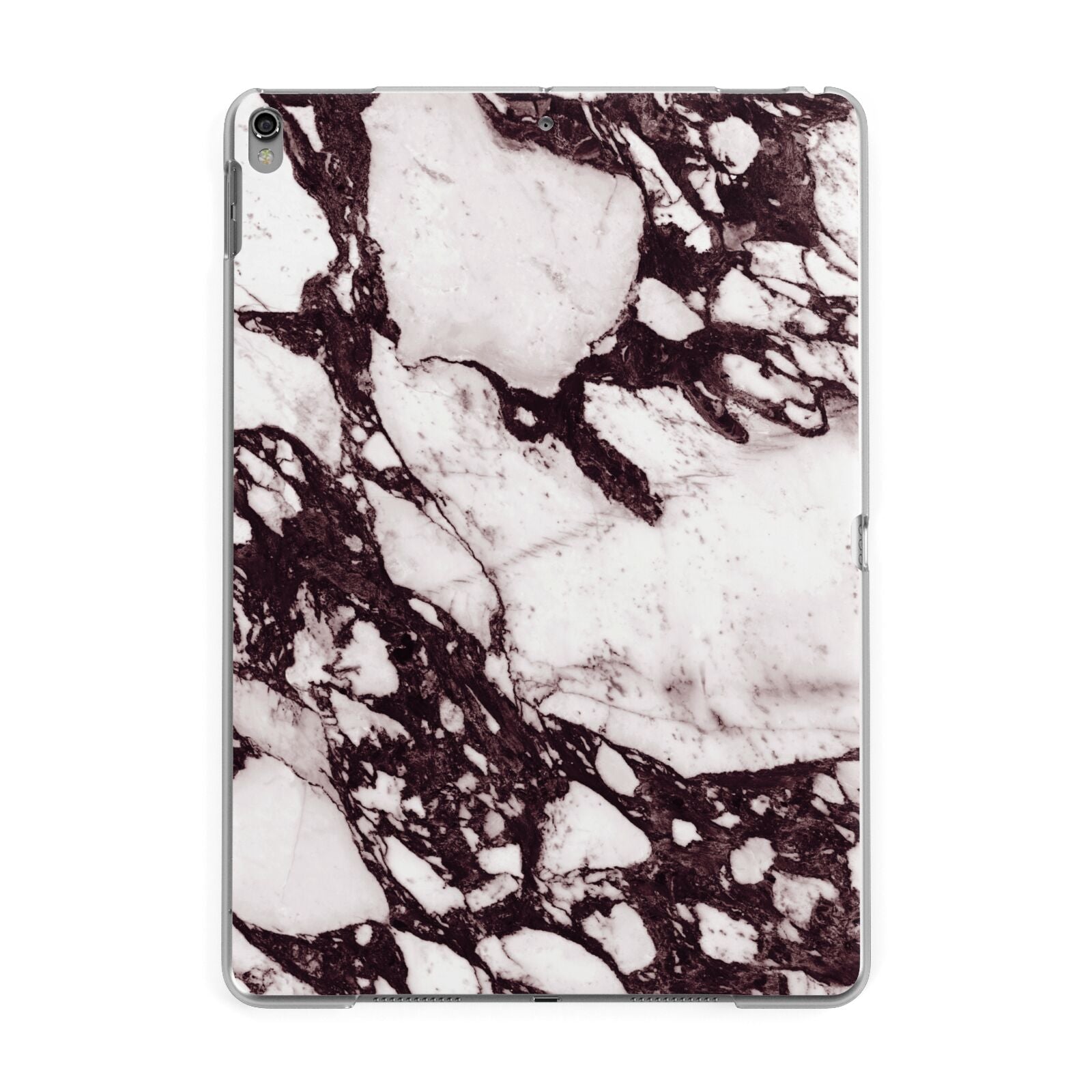 Viola Marble Apple iPad Grey Case