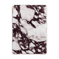 Viola Marble Apple iPad Rose Gold Case