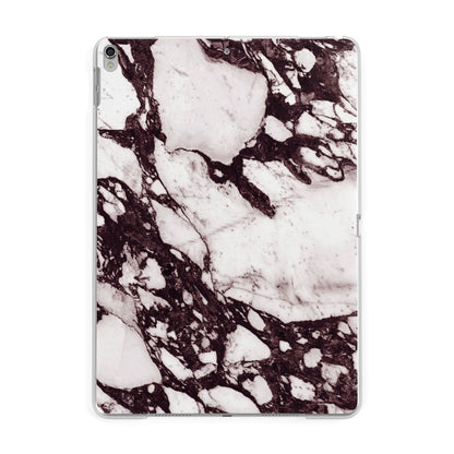 Viola Marble Apple iPad Silver Case