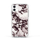 Viola Marble Apple iPhone 11 in White with White Impact Case