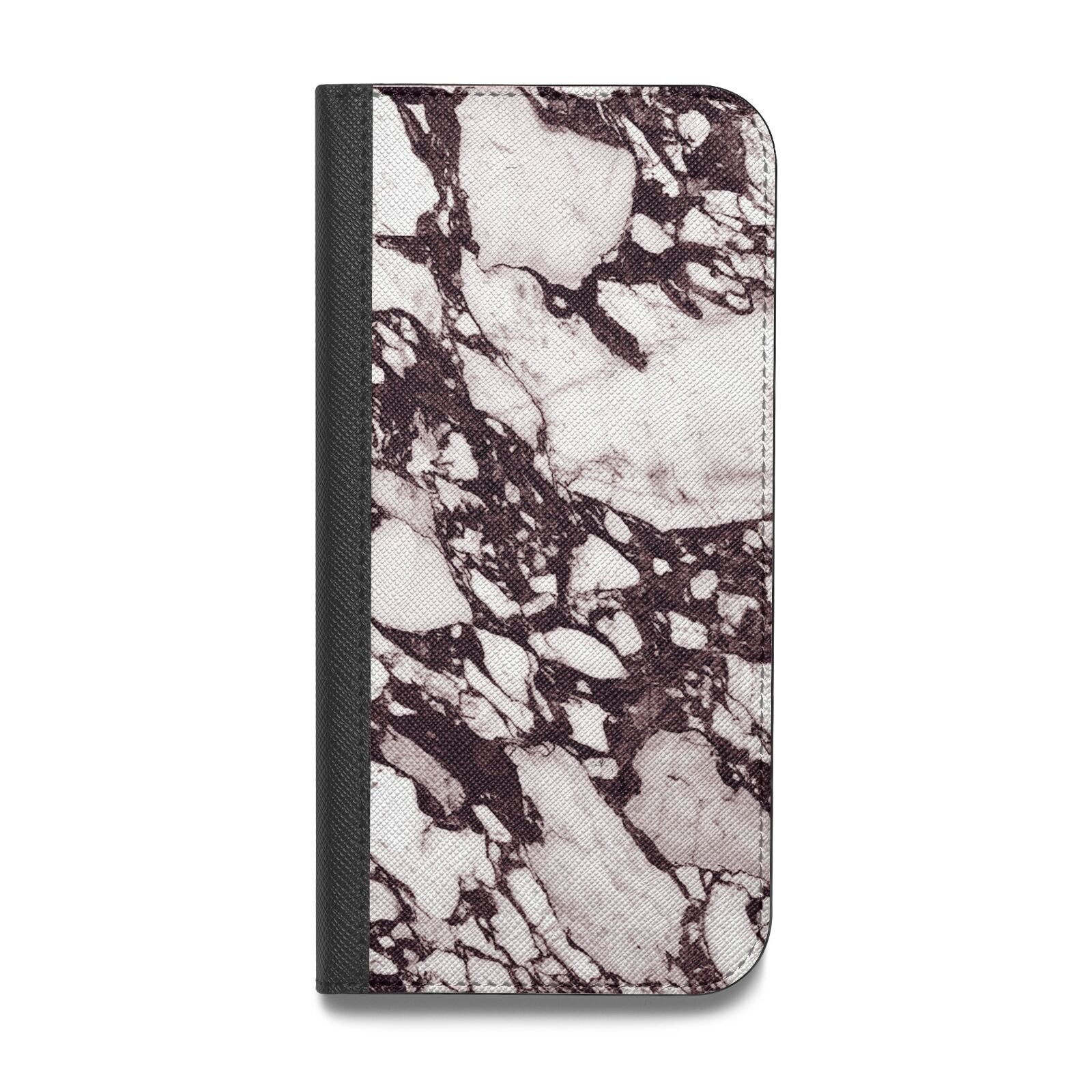 Viola Marble Vegan Leather Flip Samsung Case