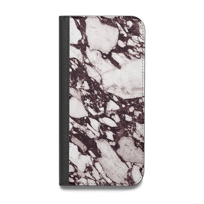 Viola Marble Vegan Leather Flip Samsung Case