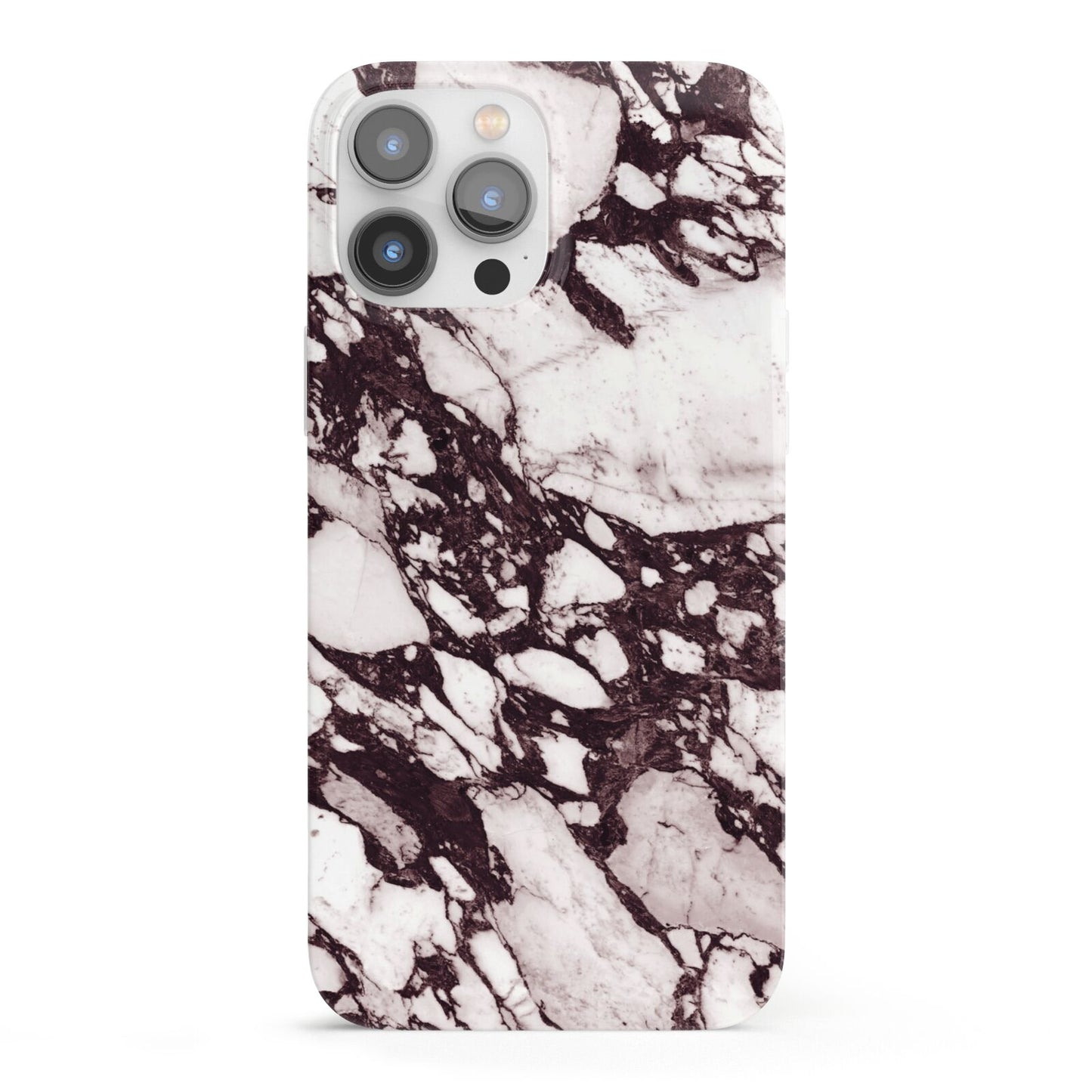 Viola Marble iPhone 13 Pro Max Full Wrap 3D Snap Case