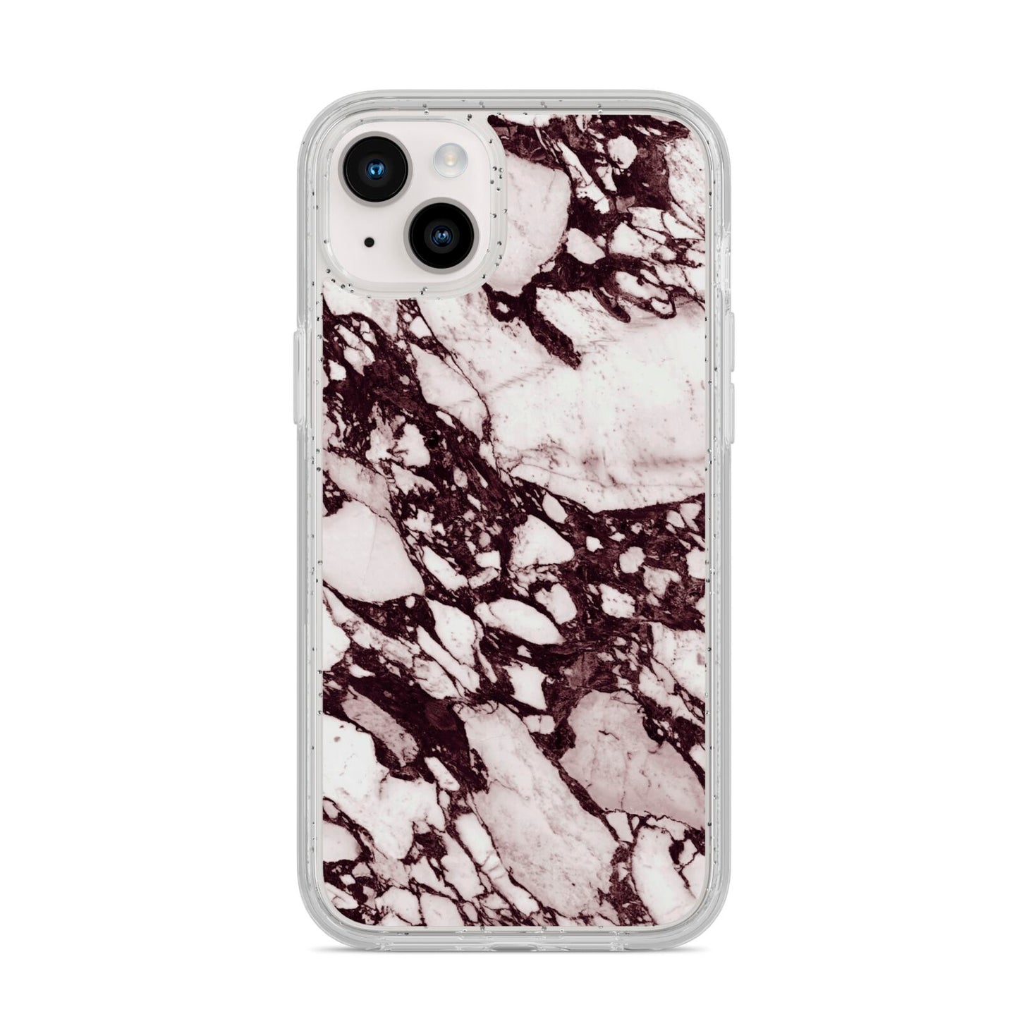 Viola Marble iPhone 14 Plus Glitter Tough Case Starlight