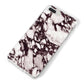 Viola Marble iPhone 8 Plus Bumper Case on Silver iPhone Alternative Image