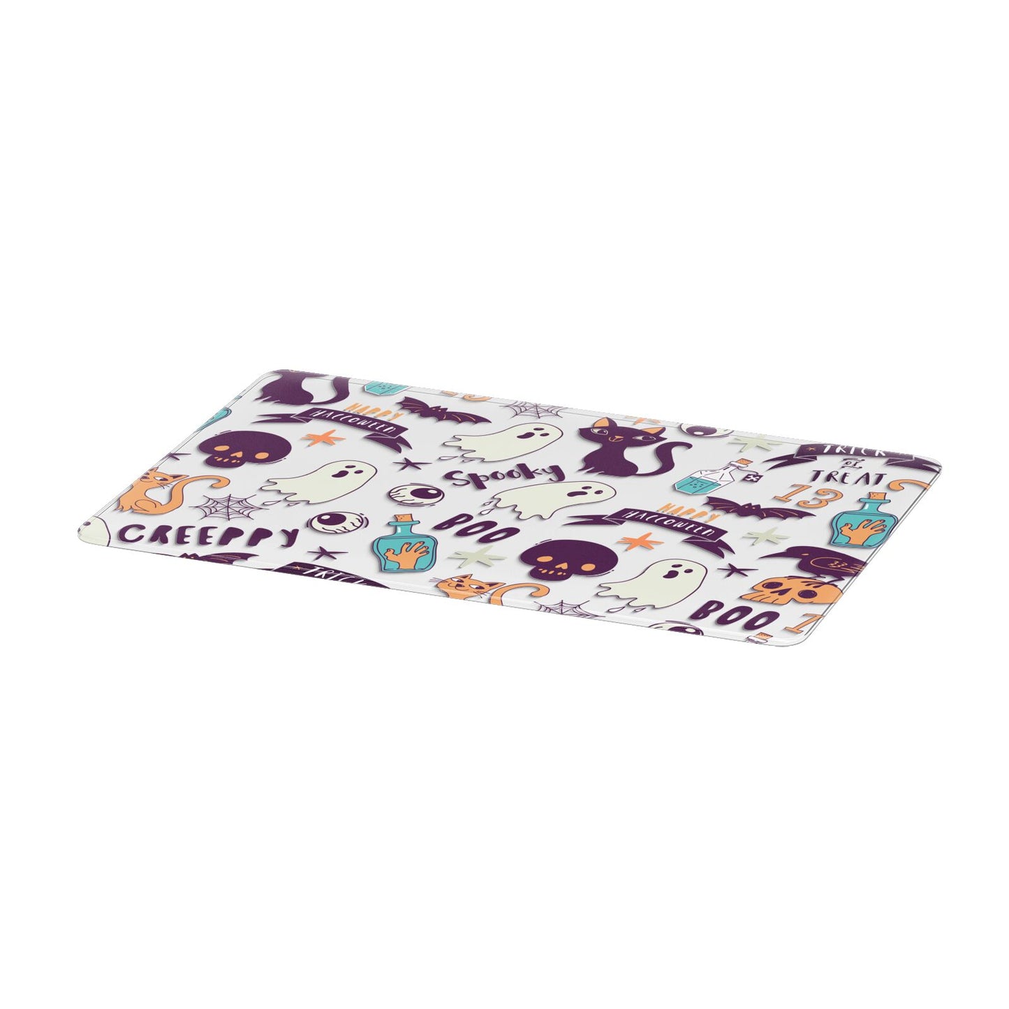 Wacky Purple and Orange Halloween Images Apple MacBook Case Only