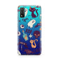 Wacky Purple and Orange Halloween Images Huawei P Smart 2020