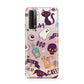 Wacky Purple and Orange Halloween Images Huawei P Smart 2021