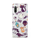 Wacky Purple and Orange Halloween Images Sony Xperia 10 III Case