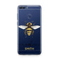 Watercolour Bee Personalised Name Huawei P Smart Case