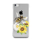 Watercolour Bee and Sunflowers Apple iPhone 5c Case
