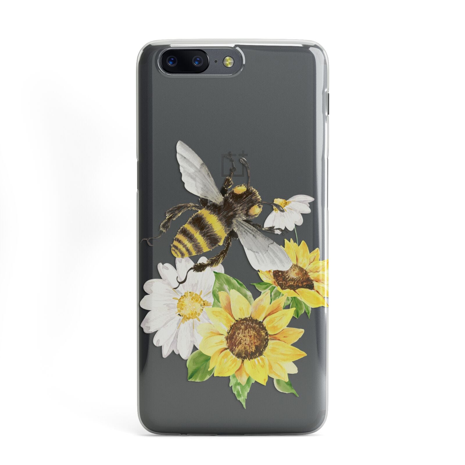 Watercolour Bee and Sunflowers OnePlus Case