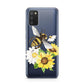 Watercolour Bee and Sunflowers Samsung A02s Case