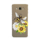 Watercolour Bee and Sunflowers Samsung Galaxy A8 Case