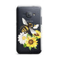 Watercolour Bee and Sunflowers Samsung Galaxy J1 2016 Case