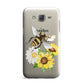 Watercolour Bee and Sunflowers Samsung Galaxy J7 Case