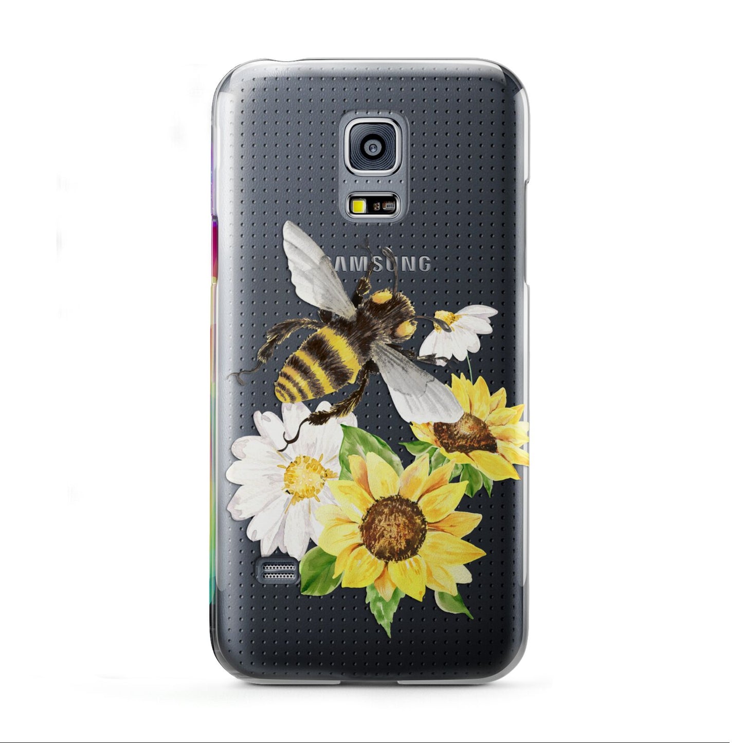 Watercolour Bee and Sunflowers Samsung Galaxy S5 Mini Case