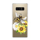 Watercolour Bee and Sunflowers Samsung Galaxy S8 Case