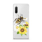 Watercolour Bee and Sunflowers Sony Xperia 10 III Case
