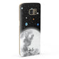 Watercolour Close up Moon with Name Samsung Galaxy Case Fourty Five Degrees