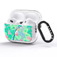 Watercolour Floral AirPods Pro Glitter Case Side Image