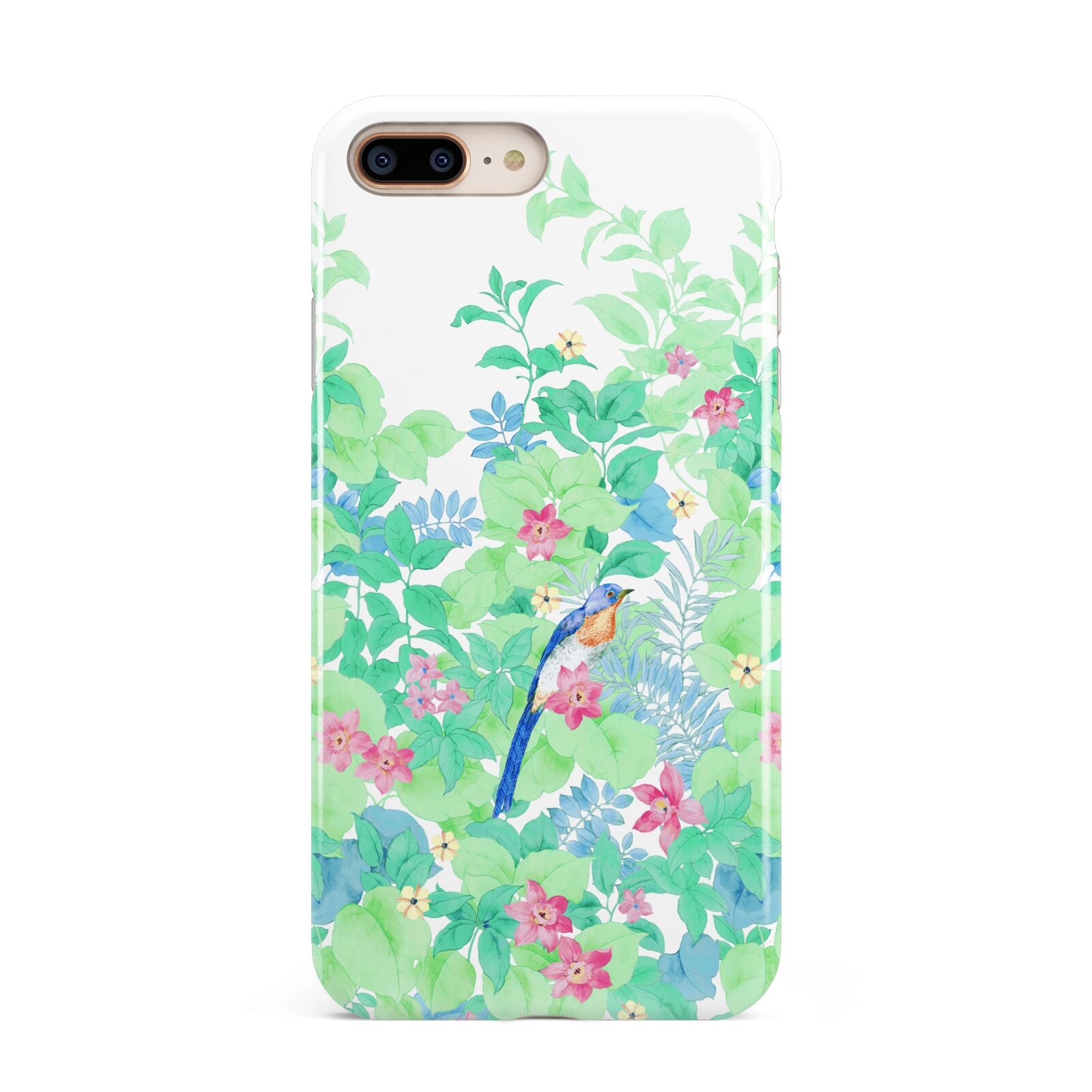 Watercolour Floral Apple iPhone 7 8 Plus 3D Tough Case