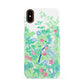 Watercolour Floral Apple iPhone XS 3D Snap Case
