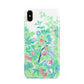 Watercolour Floral Apple iPhone Xs Max 3D Tough Case