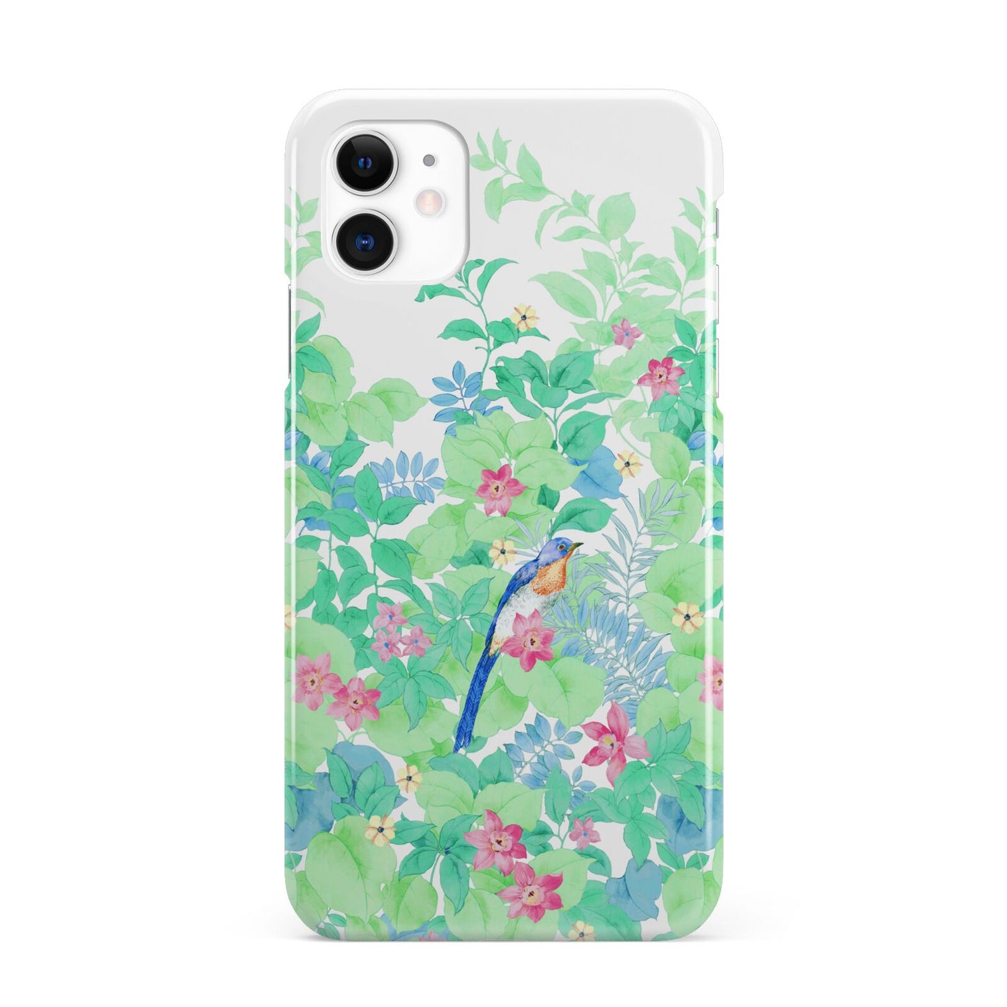 Watercolour Floral iPhone 11 3D Snap Case