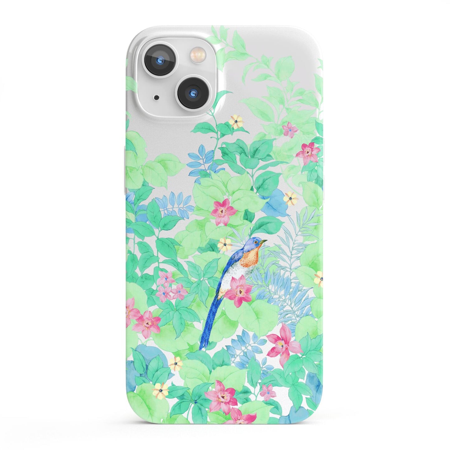 Watercolour Floral iPhone 13 Full Wrap 3D Snap Case