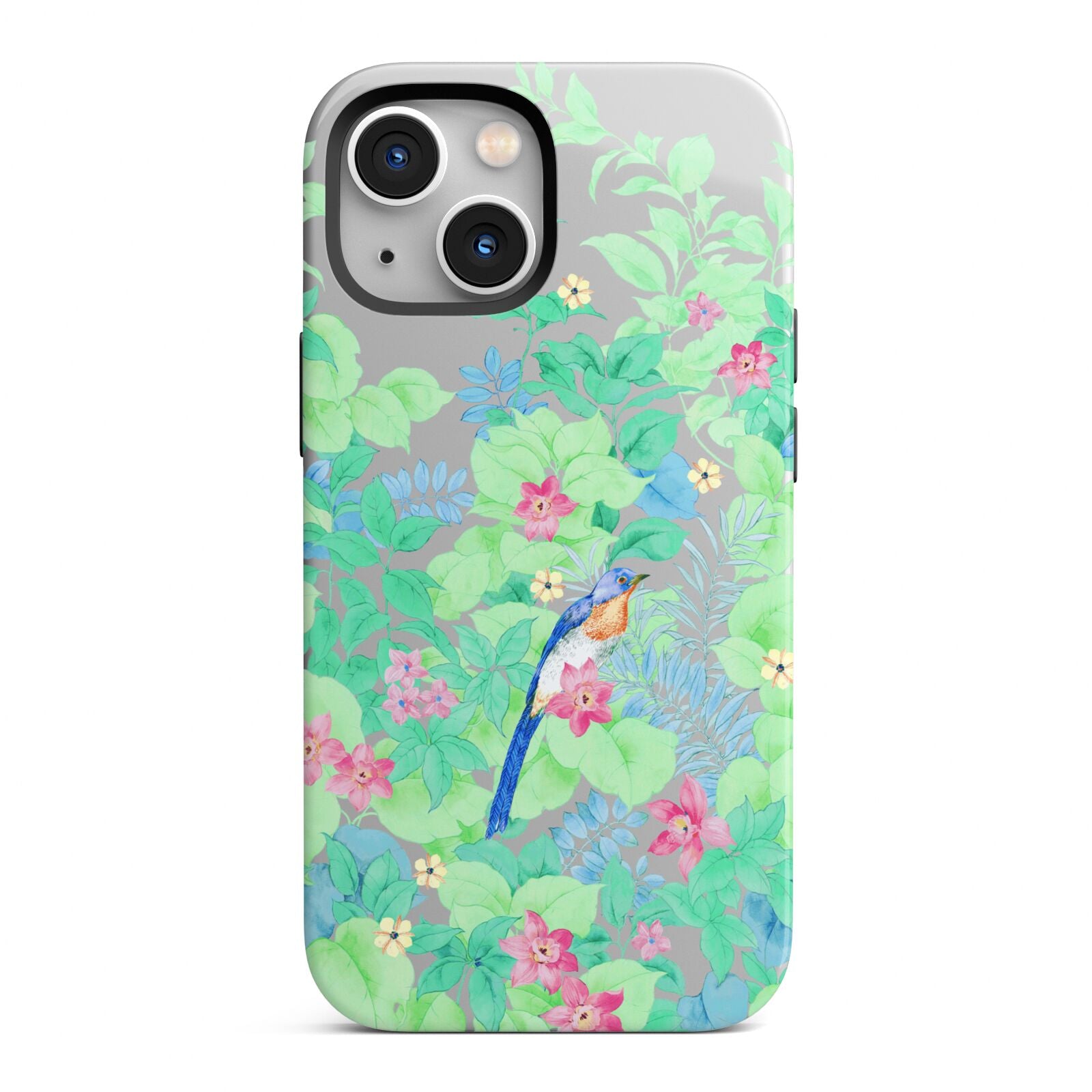Watercolour Floral iPhone 13 Mini Full Wrap 3D Tough Case