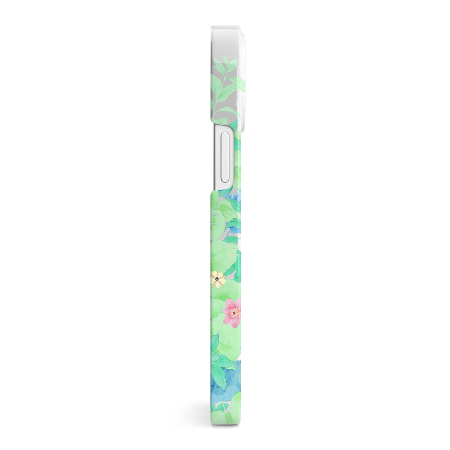 Watercolour Floral iPhone 13 Mini Side Image 3D Snap Case