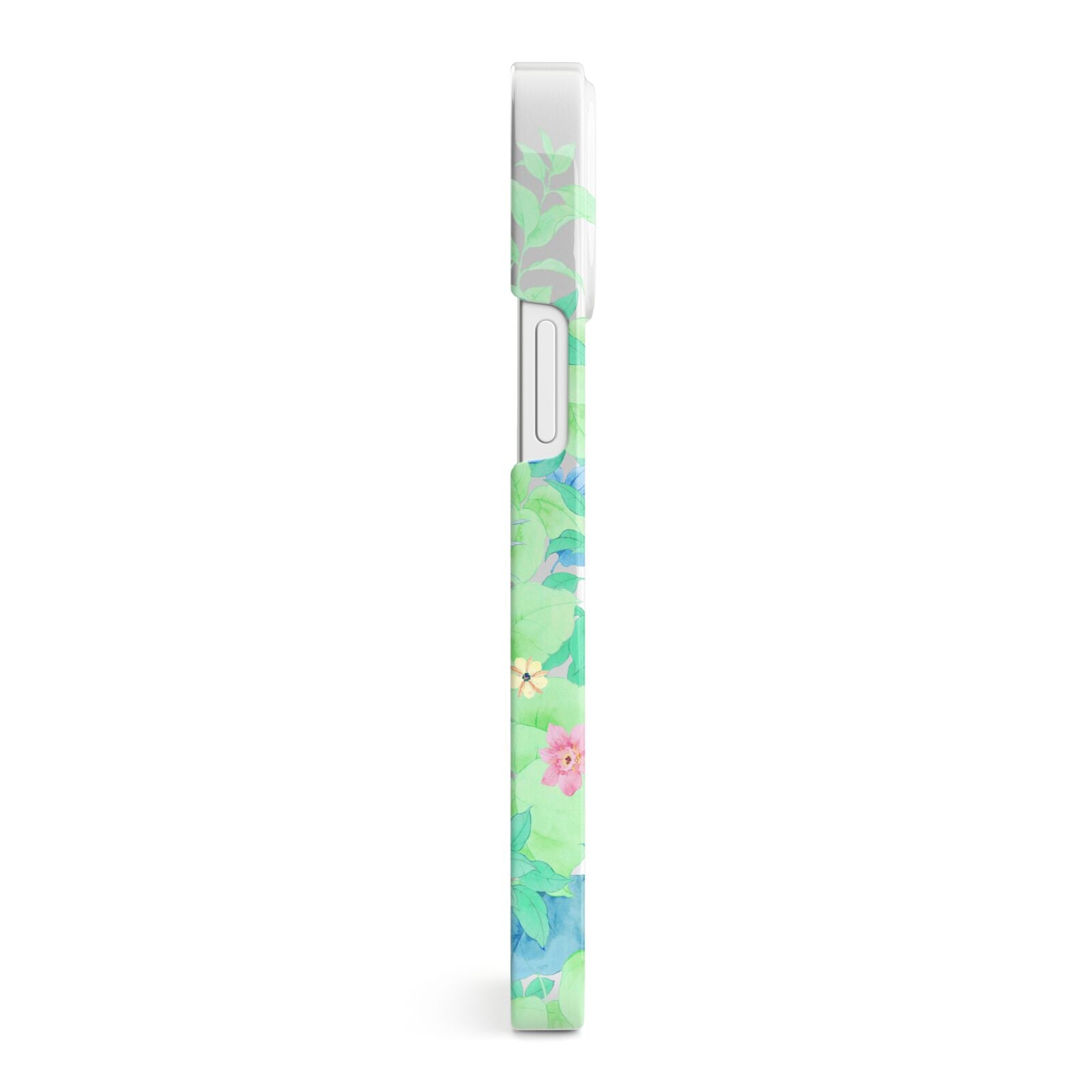 Watercolour Floral iPhone 13 Mini Side Image 3D Snap Case