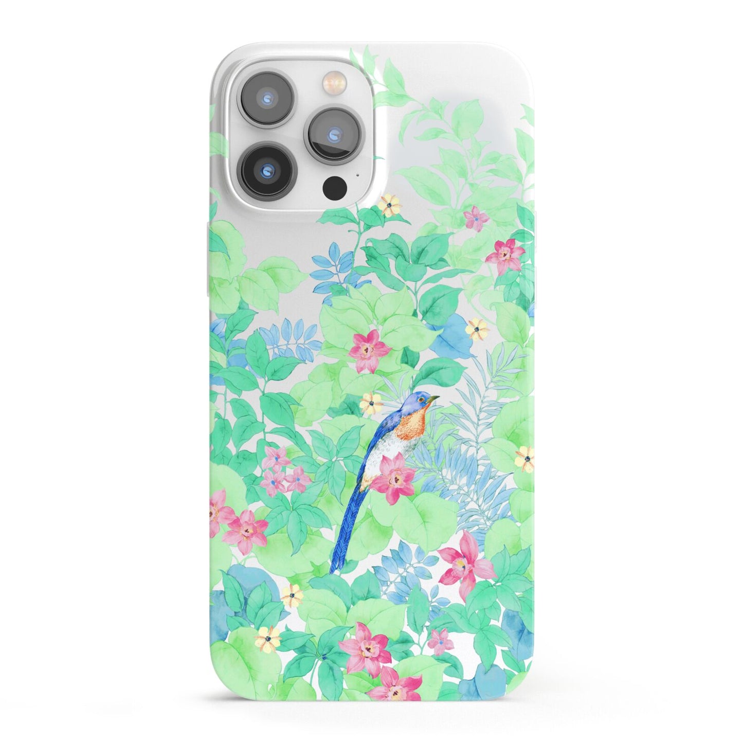 Watercolour Floral iPhone 13 Pro Max Full Wrap 3D Snap Case