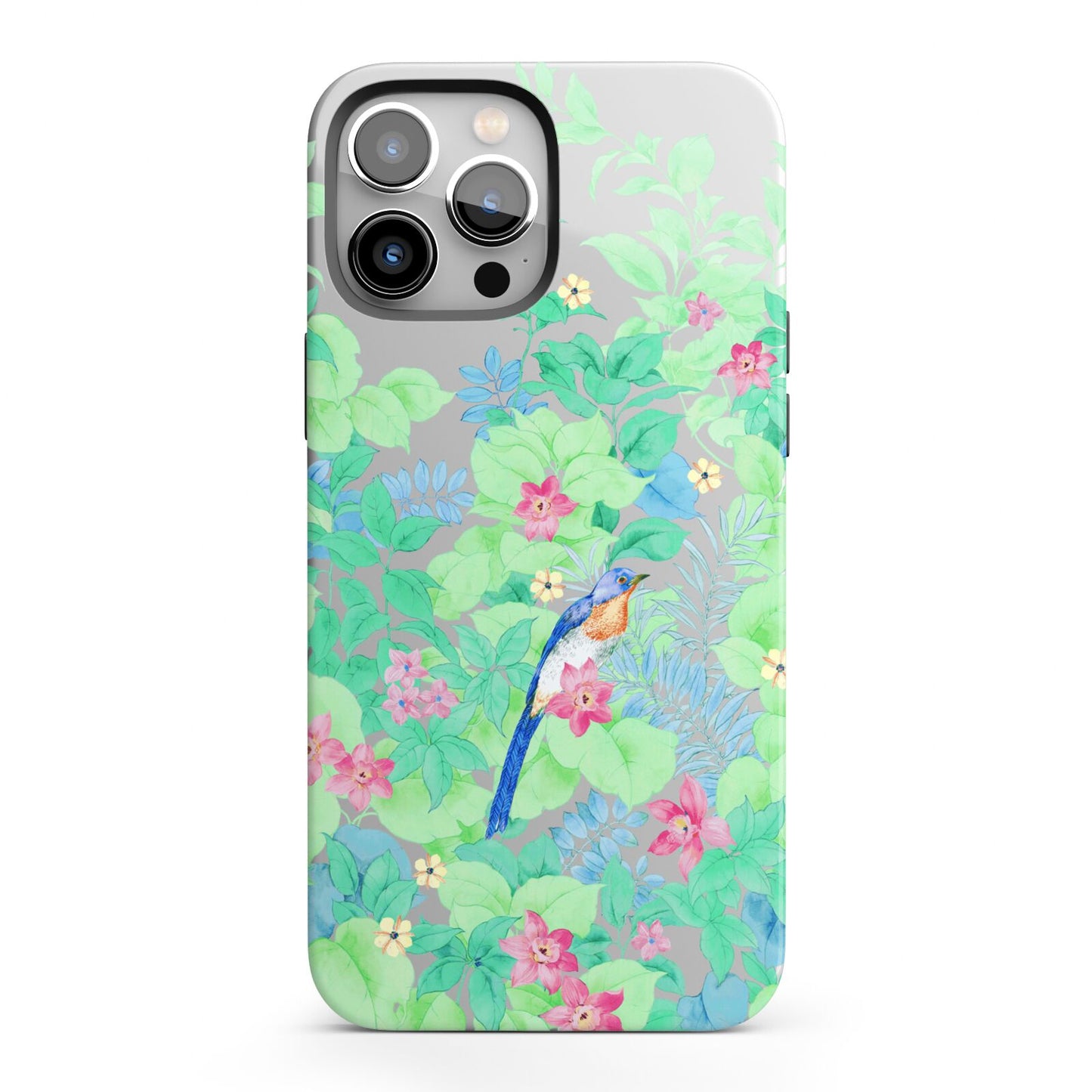 Watercolour Floral iPhone 13 Pro Max Full Wrap 3D Tough Case