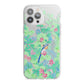 Watercolour Floral iPhone 13 Pro Max TPU Impact Case with White Edges