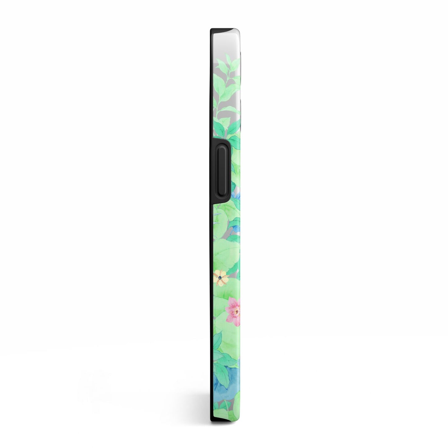 Watercolour Floral iPhone 13 Pro Side Image 3D Tough Case