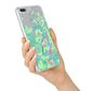 Watercolour Floral iPhone 7 Plus Bumper Case on Silver iPhone Alternative Image