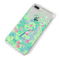 Watercolour Floral iPhone 8 Plus Bumper Case on Silver iPhone Alternative Image