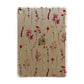 Watercolour Flowers and Foliage Apple iPad Gold Case