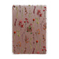 Watercolour Flowers and Foliage Apple iPad Rose Gold Case