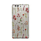 Watercolour Flowers and Foliage Huawei P9 Case
