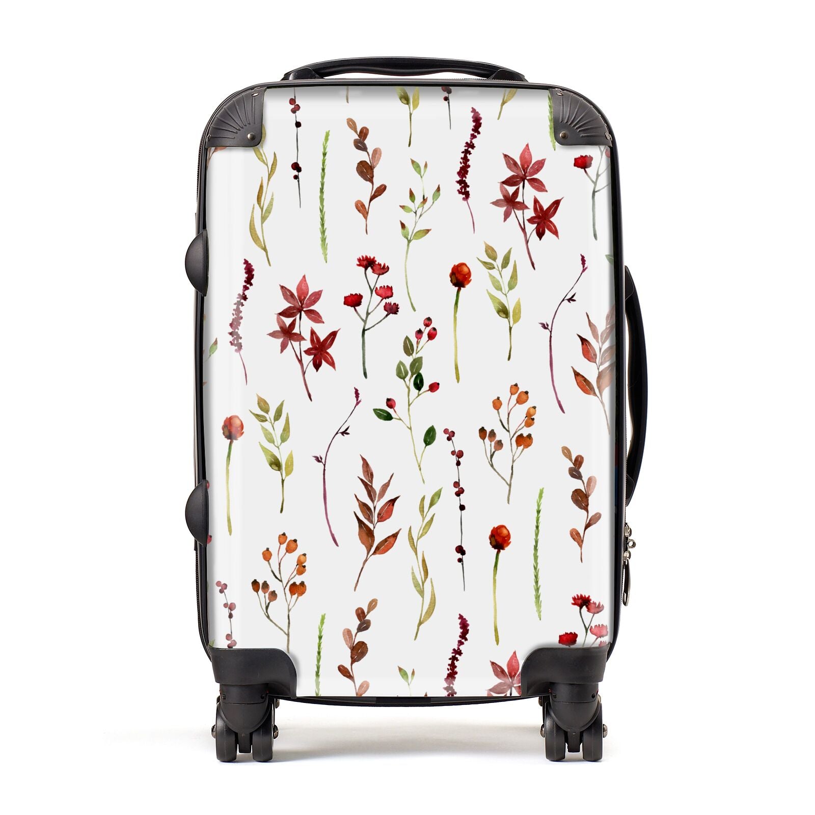 Watercolour Flowers and Foliage Suitcase