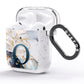 Watercolour Monogram AirPods Glitter Case Side Image