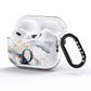Watercolour Monogram AirPods Pro Glitter Case Side Image