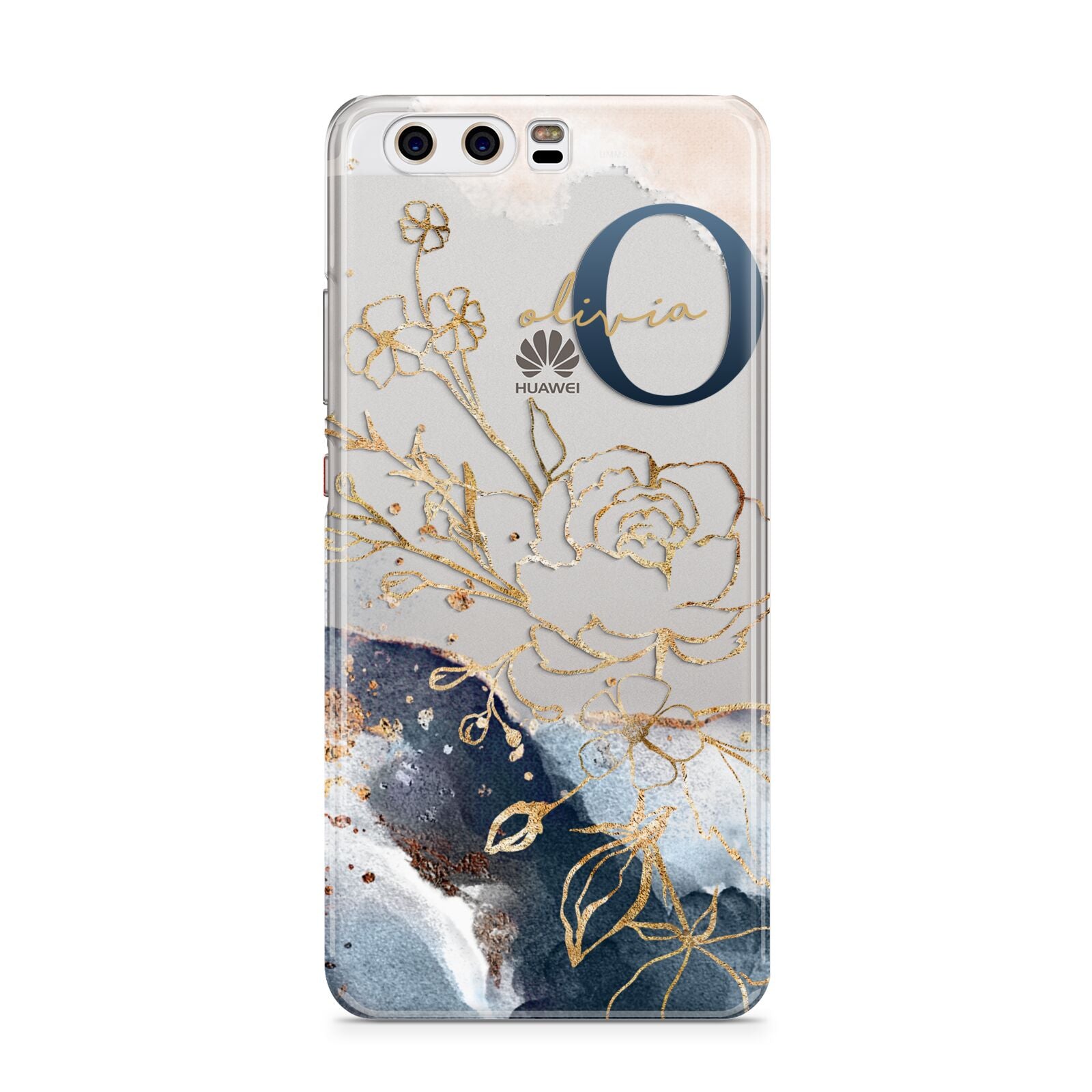 Watercolour Monogram Huawei Case – Dyefor