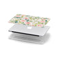 Watercolour Peonies Roses and Foliage Apple MacBook Case in Detail