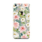 Watercolour Peonies Roses and Foliage Apple iPhone 5c Case