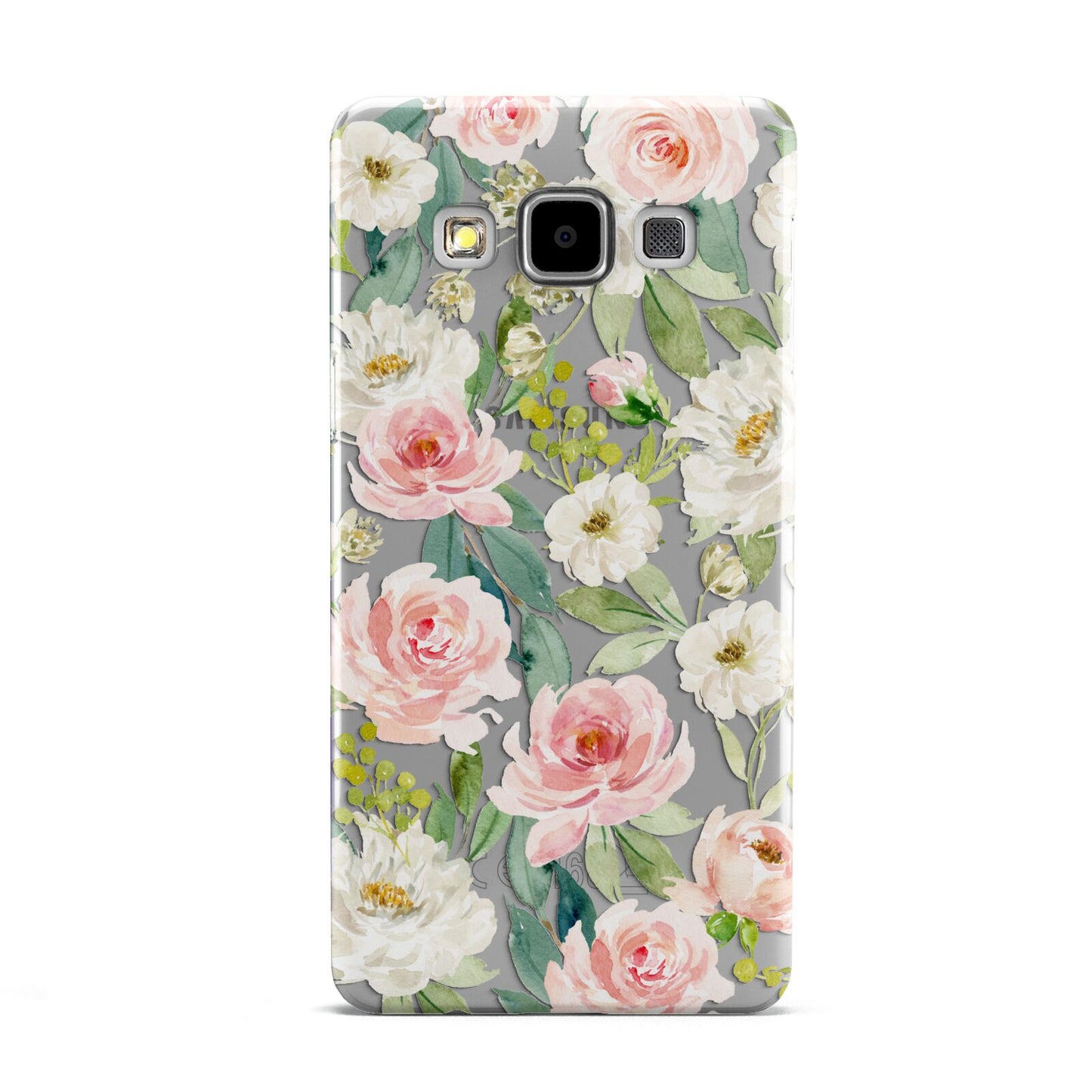 Watercolour Peonies Roses and Foliage Samsung Galaxy A5 Case