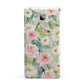 Watercolour Peonies Roses and Foliage Samsung Galaxy A7 2015 Case